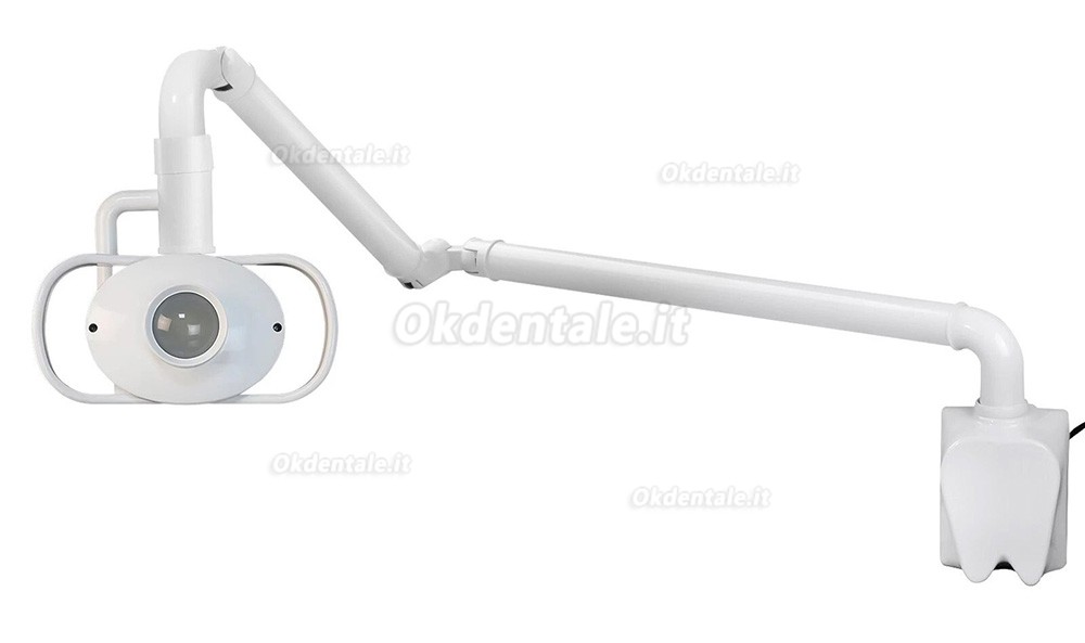 Lampade diagnostiche dentale e otorinolaringoiatrico (a parete) con braccio